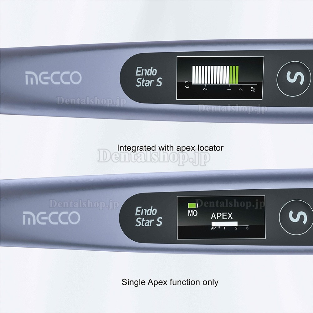 Mecco Endo Star S 歯科用ワイヤレスコードレスエンドモーター（根管長測定機能内蔵）